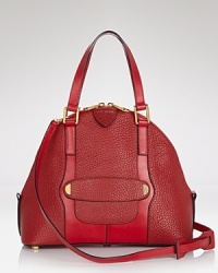 Marc Jacobs delivers another instant classic to covet now. This bold leather satchel flaunts a feminine shape and the runway credentials that make it too good not to carry. Marc Jacobs delivers another instant classic to covet now. This bold leather satchel flaunts a feminine shape and the runway credentials that make it too good not to carry.
