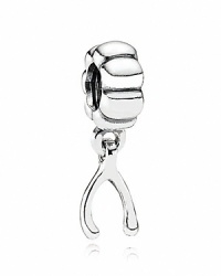 A wishbone charm is a timeless classic. This sterling silver PANDORA style is a must-have for any bracelet. A wishbone charm is a timeless classic. This sterling silver PANDORA style is a must-have for any bracelet.