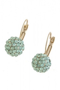 Trendy Jewelry - CRYSTAL BALL EARRINGS - By Fashion Destination (Aqua) Trendy Jewelry - CRYSTAL BALL EARRINGS - By Fashion Destination (Aqua)