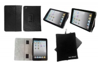 Bear Motion 100 Percent Genuine Leather Case for iPad Mini 7.9-Inch / the Mini iPad 7.9 Inch / built-in Stand for Apple Ipad mini Tablet - Black Bear Motion 100 Percent Genuine Leather Case for iPad Mini 7.9-Inch / the Mini iPad 7.9 Inch / built-in Stand for Apple Ipad mini Tablet - Black