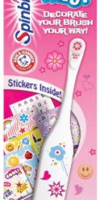 Spinbrush For Kids Battery Powered Toothbrush, My Way, Girls Spinbrush For Kids Battery Powered Toothbrush, My Way, Girls