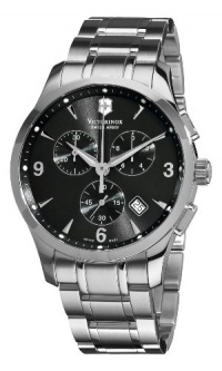 Victorinox Swiss Army Men's 241478 Alliance Black Chronograph Dial Watch Victorinox Swiss Army Men's 241478 Alliance Black Chronograph Dial Watch