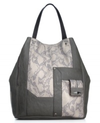 Make this roomy carryall from RACHEL Rachel Roy your new commuter sidekick. It effortlessly fits wallet, phone, eReader and other 9-to-5 essentials without a worry. Make this roomy carryall from RACHEL Rachel Roy your new commuter sidekick. It effortlessly fits wallet, phone, eReader and other 9-to-5 essentials without a worry.