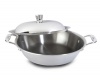 All Clad 4340 Stainless Steel 4-Quart 40th Anniversary American Casserole Pan with Lid