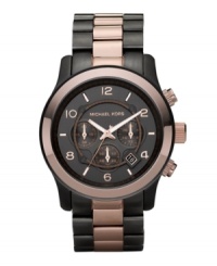 Up-to-the-minute style: a contemporary Runway watch by Michael Kors. Up-to-the-minute style: a contemporary Runway watch by Michael Kors.