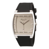 Kenneth Cole New York Men's KC1602 Slim Quartz Black Polyurethane Watch Kenneth Cole New York Men's KC1602 Slim Quartz Black Polyurethane Watch