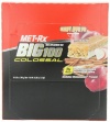 MET-Rx Big 100 Colossal Meal Replacement Bar, Crispy Apple Pie, 12 Bars, 3.52 Ounces