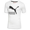 PUMA Men's Me Vintage No 1 Logo Tee, White/Black, XX-Large