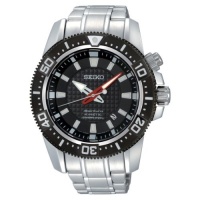 Seiko Men's SKA511 Stainless Steel Analog with Black Dial Watch Seiko Men's SKA511 Stainless Steel Analog with Black Dial Watch