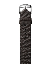 Genuine lizard with a beautiful metallic finish. Genuine lizard with a beautiful metallic finish.