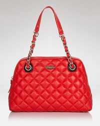When it comes to channeling uptown polish, this kate spade new york shoulder bag has the iconic look down - from its quilted leather and prim and proper silhouette. When it comes to channeling uptown polish, this kate spade new york shoulder bag has the iconic look down - from its quilted leather and prim and proper silhouette.