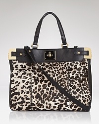 Milly takes the textured trend uptown with this calf hair and leather tote. Equal parts effortless and elegant, it's an enviable way to get it day-right. Milly takes the textured trend uptown with this calf hair and leather tote. Equal parts effortless and elegant, it's an enviable way to get it day-right.