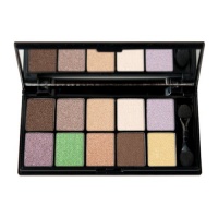 NYX Cosmetics Eye Shadow Palette 10 Color, Eye Color Brown, 0.49-Ounce NYX Cosmetics Eye Shadow Palette 10 Color, Eye Color Brown, 0.49-Ounce