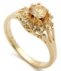 18K Gold Plated Swarovski Elements Crystal Ring-CR3430