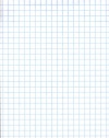 Ampad 42033 Quad Ruled Dual Pad, 5 X 8 White, 4 Squares Per Inch 100 Sheets, Micro Perforated