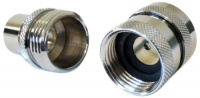 Water Right QC-100-20PKRS Solid Brass Quick Connect Hose Set - Chrome Plated Water Right QC-100-20PKRS Solid Brass Quick Connect Hose Set - Chrome Plated