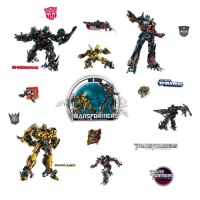 ROOMMATES RMK1091SCS Transformers 3 Peel & Stick Wall Decals ROOMMATES RMK1091SCS Transformers 3 Peel & Stick Wall Decals