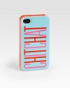 Smooth and protective iPhone case with 'Chit Chat' playfully written across the back. Resin2½W X 4¾H X ½DImportedPlease note: iPhone® not included.