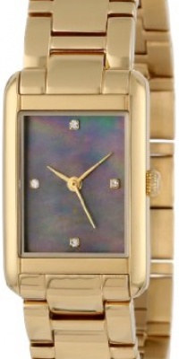 Kate Spade New York Women's 1YRU0065 Gold Bracelet Crystal Marker Waldorf Watch Kate Spade New York Women's 1YRU0065 Gold Bracelet Crystal Marker Waldorf Watch