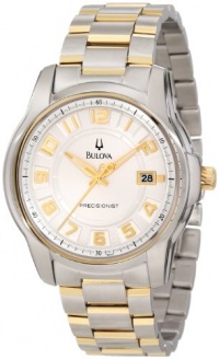 Bulova Men's 98B140 Precisionist Claremont Two-Tone Bracelet Watch Bulova Men's 98B140 Precisionist Claremont Two-Tone Bracelet Watch