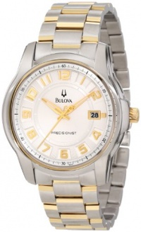 Bulova Men's 98B140 Precisionist Claremont Two-Tone Bracelet Watch