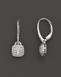 Diamonds set in 14K. white gold. Diamonds set in 14K. white gold.