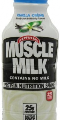 CytoSport Muscle Milk Ready-to-Drink Shake, Vanilla Creme, 12 - 14 Ounce Containers CytoSport Muscle Milk Ready-to-Drink Shake, Vanilla Creme, 12 - 14 Ounce Containers