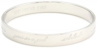 Kate Spade New York Bridesmaid Engraved Idiom Bangle Bracelet Kate Spade New York Bridesmaid Engraved Idiom Bangle Bracelet
