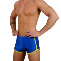 Men's New Retro Fitness Hot / Workout Gym Short By Gary Majdell Sport Men's New Retro Fitness Hot / Workout Gym Short By Gary Majdell Sport