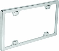 Bell Automotive 22-1-46092-8 Chrome License Plate Frame with Clear Cover Bell Automotive 22-1-46092-8 Chrome License Plate Frame with Clear Cover