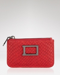 Key to every cool-girl's look? Petite yet punchy accessories like this leather key pouch from MARC BY MARC JACOBS. Key to every cool-girl's look? Petite yet punchy accessories like this leather key pouch from MARC BY MARC JACOBS.