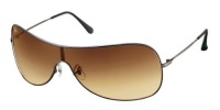 Ray-Ban RB 3211-004/13 Gunmetal HIGHSTREET/AVIATOR Sunglasses With APX Brown Fade Lenses-Large Ray-Ban RB 3211-004/13 Gunmetal HIGHSTREET/AVIATOR Sunglasses With APX Brown Fade Lenses-Large