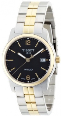 Tissot Men's T0494102205700 PR100 Two-Tone Watch Tissot Men's T0494102205700 PR100 Two-Tone Watch