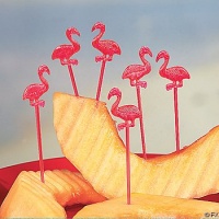 72 Pink Flamingo Picks 72 Pink Flamingo Picks