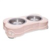 Loving Pets Dolce Diner Dog Bowl, Small, 1 Pint, Pink