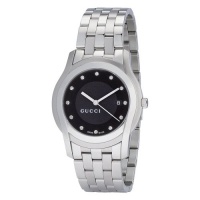 Gucci Men's YA055213 G-Class Black Dial with Diamonds Watch Gucci Men's YA055213 G-Class Black Dial with Diamonds Watch