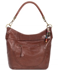 Embrace functional and free-spirited style with this laid-back bucket bag from The Sak. Crafted from supple leather and accented with signature detailing, it flaunts multiple pockets for effortless go-anywhere accessorizing. Embrace functional and free-spirited style with this laid-back bucket bag from The Sak. Crafted from supple leather and accented with signature detailing, it flaunts multiple pockets for effortless go-anywhere accessorizing.