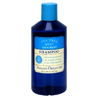Avalon Organics Shampoo, Tea Tree Mint Treatment, 14-Ounces (Pack of 3)