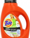 Tide with Febreze Freshness HE Sport Active Fresh Scent Detergent, 50 Ounce (Pack of 2)