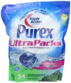 Purex Ultra Packs Liquid Laundry Detergent, Mountain Breeze, 32.4 fl Oz, 54 Count