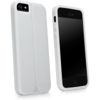 BoxWave Gummy Pixel Apple iPhone 5 Case - Frosted Clear BoxWave Gummy Pixel Apple iPhone 5 Case - Frosted Clear