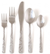 Gibson Dragon Tail 20-Piece Flatware Set, Service for 4 Gibson Dragon Tail 20-Piece Flatware Set, Service for 4
