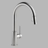 Delta 9159-AR-DST Single Handle Pull-Down Kitchen Faucet, Arctic Stainless