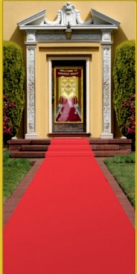 Red Carpet Runner (poly w/double stick tape) Party Accessory (1 count) (1/Pkg) Red Carpet Runner (poly w/double stick tape) Party Accessory (1 count) (1/Pkg)