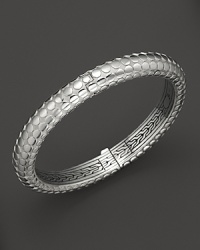 John Hardy Dot Sterling Silver Slim Round Hinge Bangle John Hardy Dot Sterling Silver Slim Round Hinge Bangle