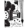 (20x28) Eiffel Tower Silhouette Repositional Wall Decal