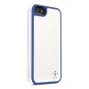 Belkin F8W161ttC14 Grip Max Case for Apple iPhone 5 - 1 Pack - Retail Packaging - White/Blue