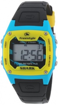 Freestyle Unisex FS81229 Shark Blue Yellow Black Polyurethane Watch Freestyle Unisex FS81229 Shark Blue Yellow Black Polyurethane Watch