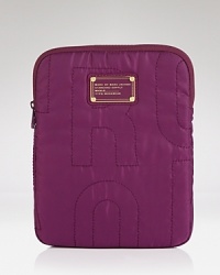 Tech in with MARC BY MARC JACOBS. Crafted from durable nylon, this iPad case flaunts a durable design with a dash of fashion cred. Tech in with MARC BY MARC JACOBS. Crafted from durable nylon, this iPad case flaunts a durable design with a dash of fashion cred.
