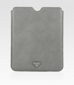 Sleek design, crafted in saffiano leather and finished with signature enamel logo.Slip-in StyleLeather8¼W x 10HMade in Italy